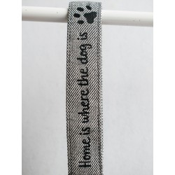 Porte-clés - HOME IS WHERE THE DOG IS