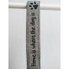 Porte-clés - HOME IS WHERE THE DOG IS
