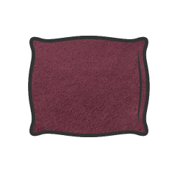 Tissu coussin - BORDEAUX