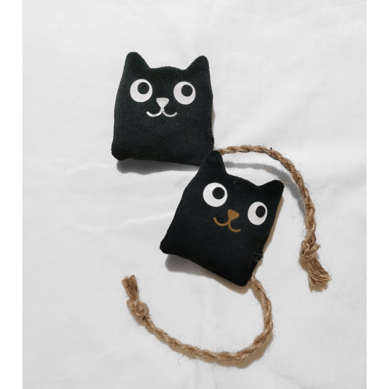 Jouet herbe chat - NOIR